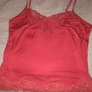 Lane Bryant coral lace camisole 18/20